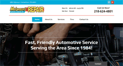 Desktop Screenshot of melansonsrepair.com
