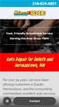 Mobile Screenshot of melansonsrepair.com